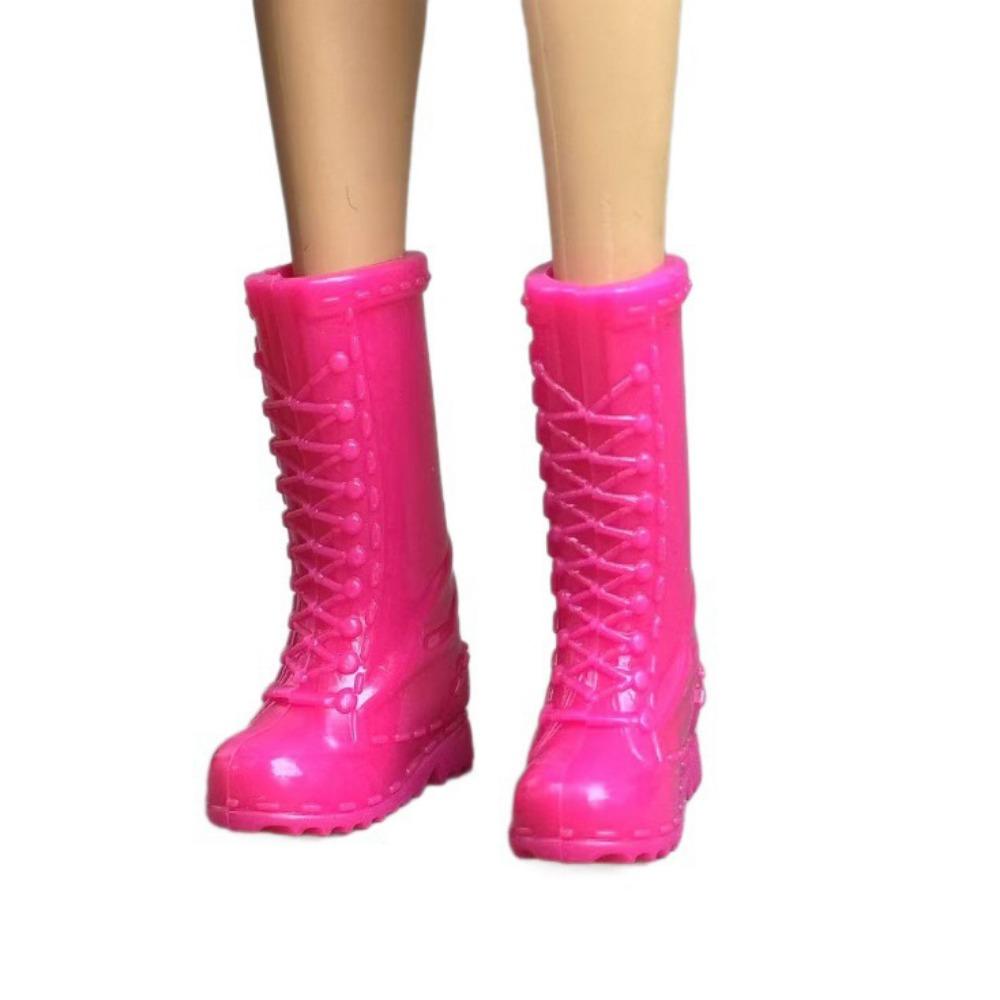 Fashion 1/6 Doll Sippers Shoes Plastic Shoes Clothes Accessories  Fit Foot Length 2cm Dolls