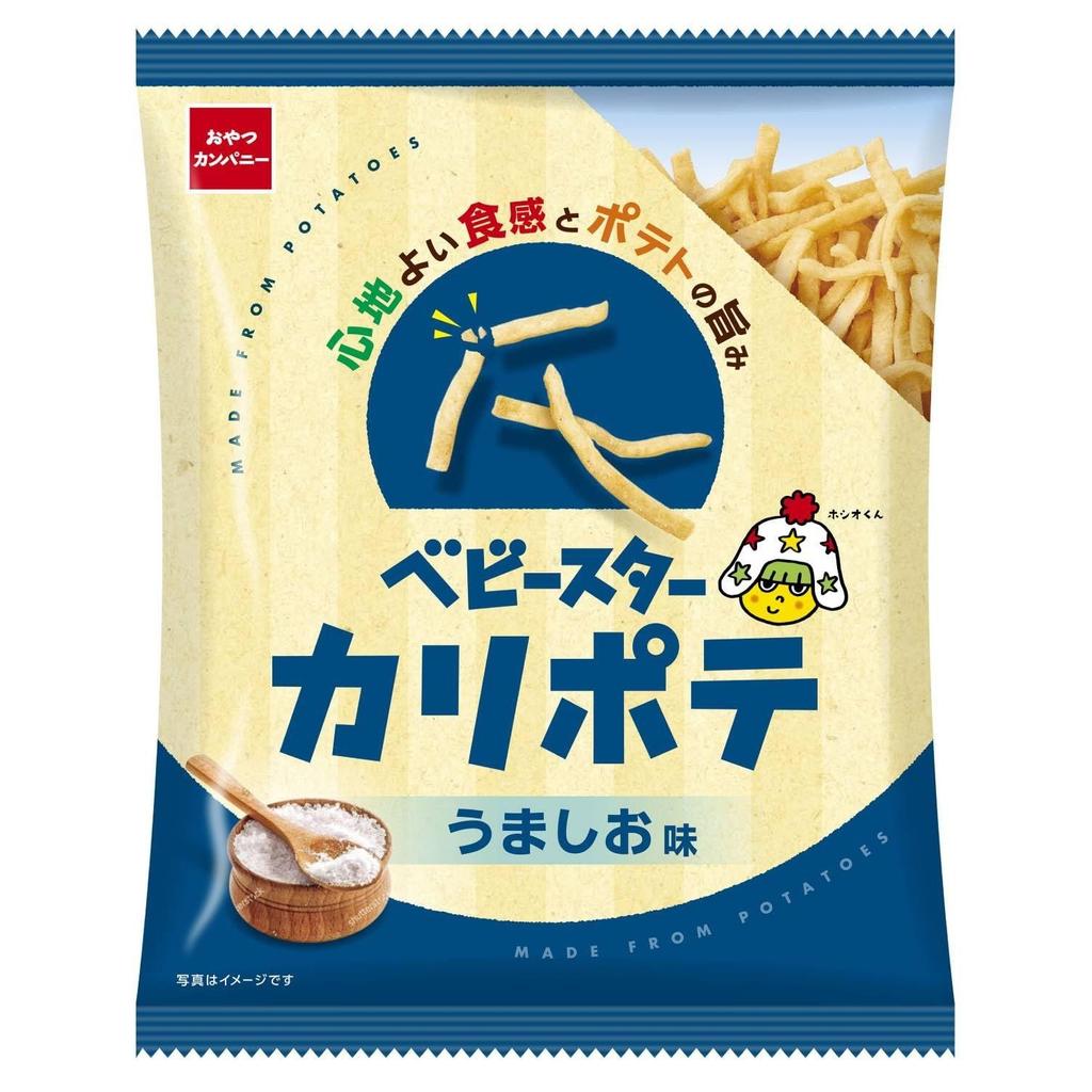 Oyatsu Company Baby Star Kalipote Umashio Flavor 61g12 Bags