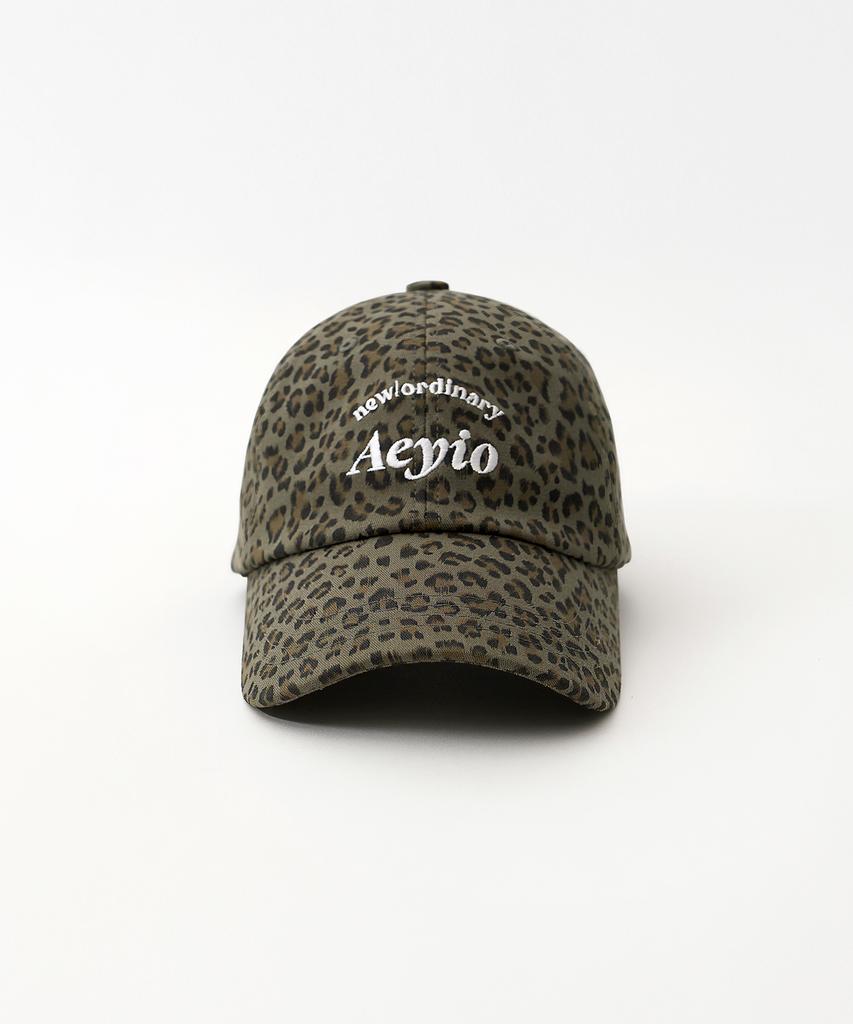 Eiwaioseutyudio New Logo Leopard Ball Cap (4 Colors)