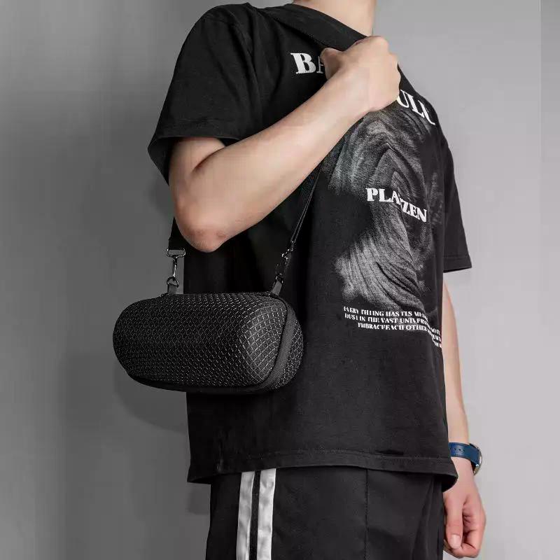 1Pcs Outdoors Travel Carrying Transparent Case Portable Bag For Charge 6 Speaker Sound Permeable Bags