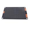 Solar Panel 15W 5V 2A Dual Type C Output Monocrystalline Silicon Portable Solar Panel Charger for Phone Camera Tablet