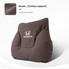QEJMX1 U-shaped Car Headrest Auto Seat Neck Pillow Waist Pillow Set For Honda Civic Accord Crosstour Spirior Odyssey Avancier UR-V CR-Z