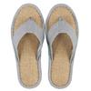 Senko Sunny Sunny Thong Slippers, Approx. 26cm, Gray, Easy To Put On and Take Off with a 3D Thong Design, 42585