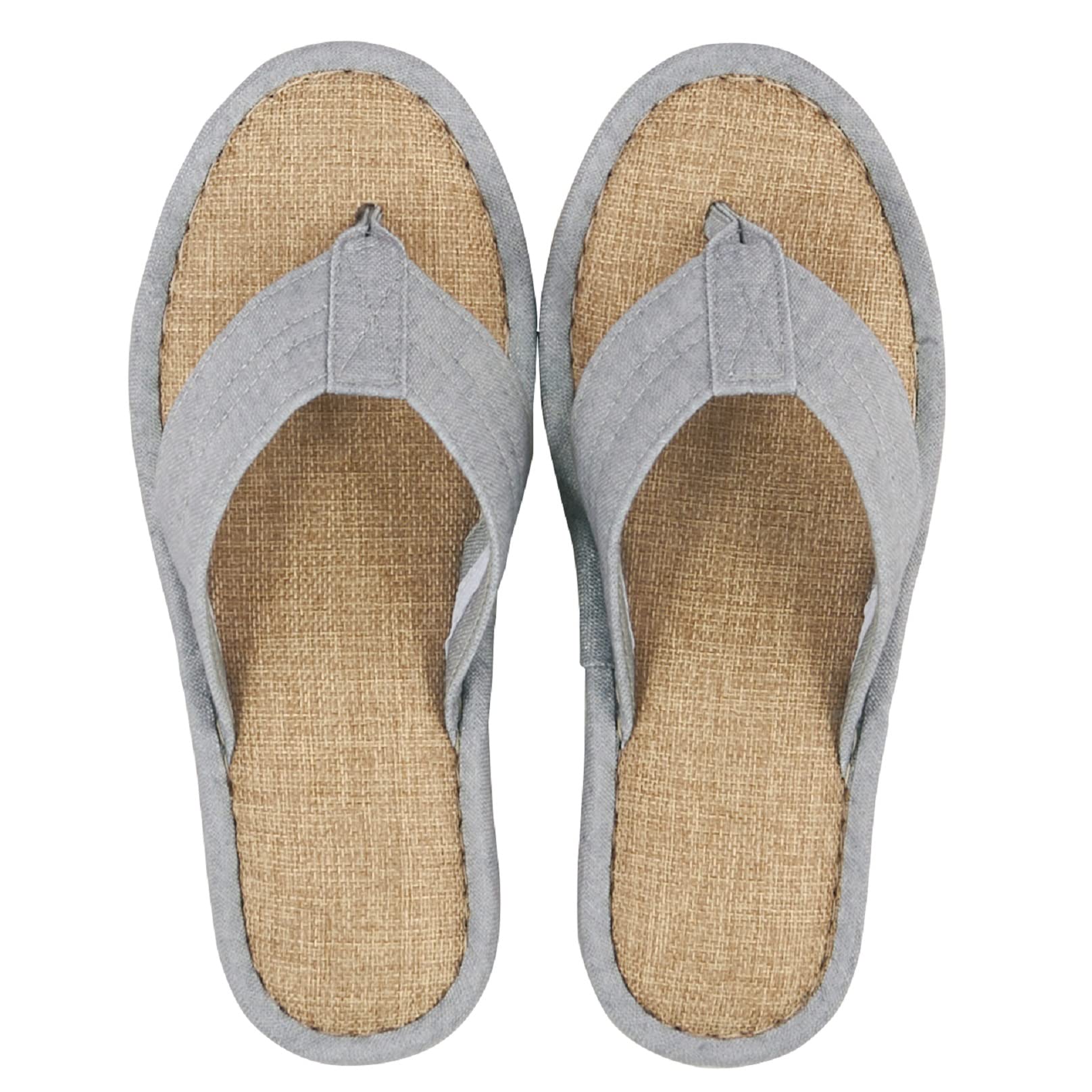 

Senko Sunny Sunny Thong Slippers, Approx. 26cm, Gray, Easy to put on and take off with a 3D thong design, 42585