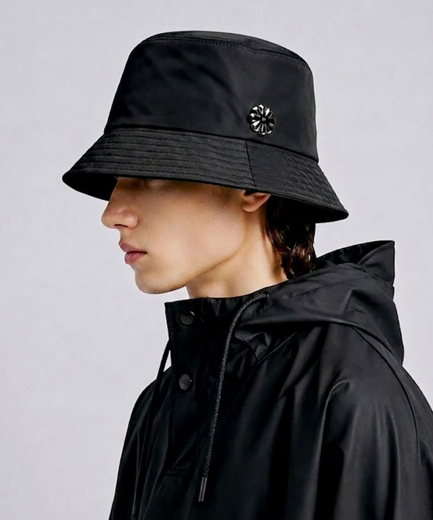 AVEN Airglow Metal Emblem Bucket Hat Black