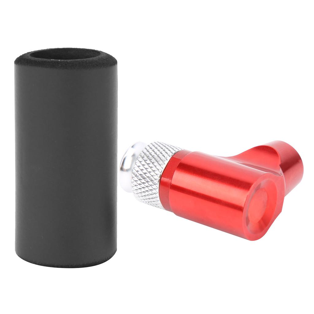 Bike Tire Portable Manual CO2 Inflator Tire Pump Mouse with Sponge Sleeve