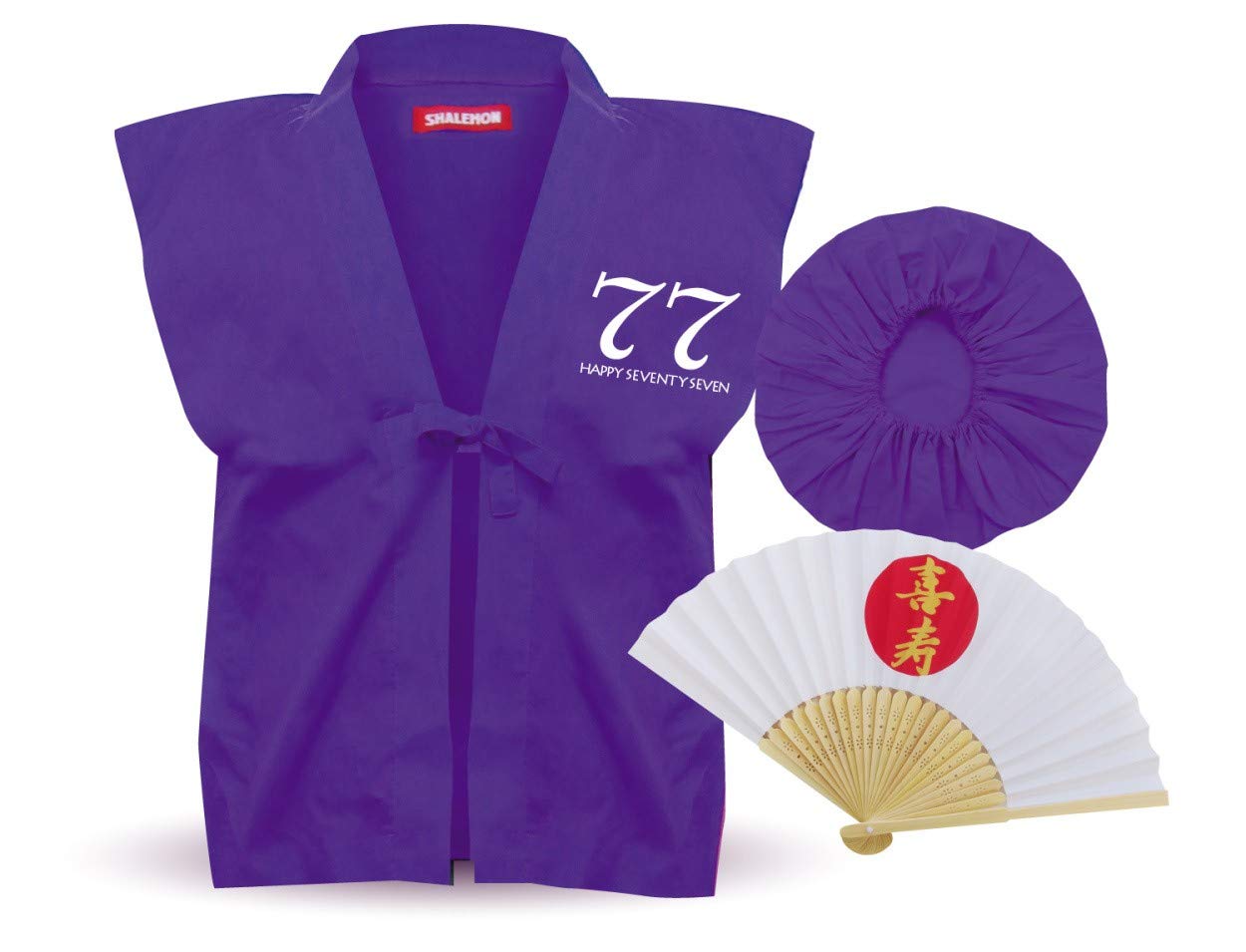 

Kishou Celebration Cast Chanchanko Hood Fan Set of [Charemon] [4. 77] [Purple 3] [Free] /A10/