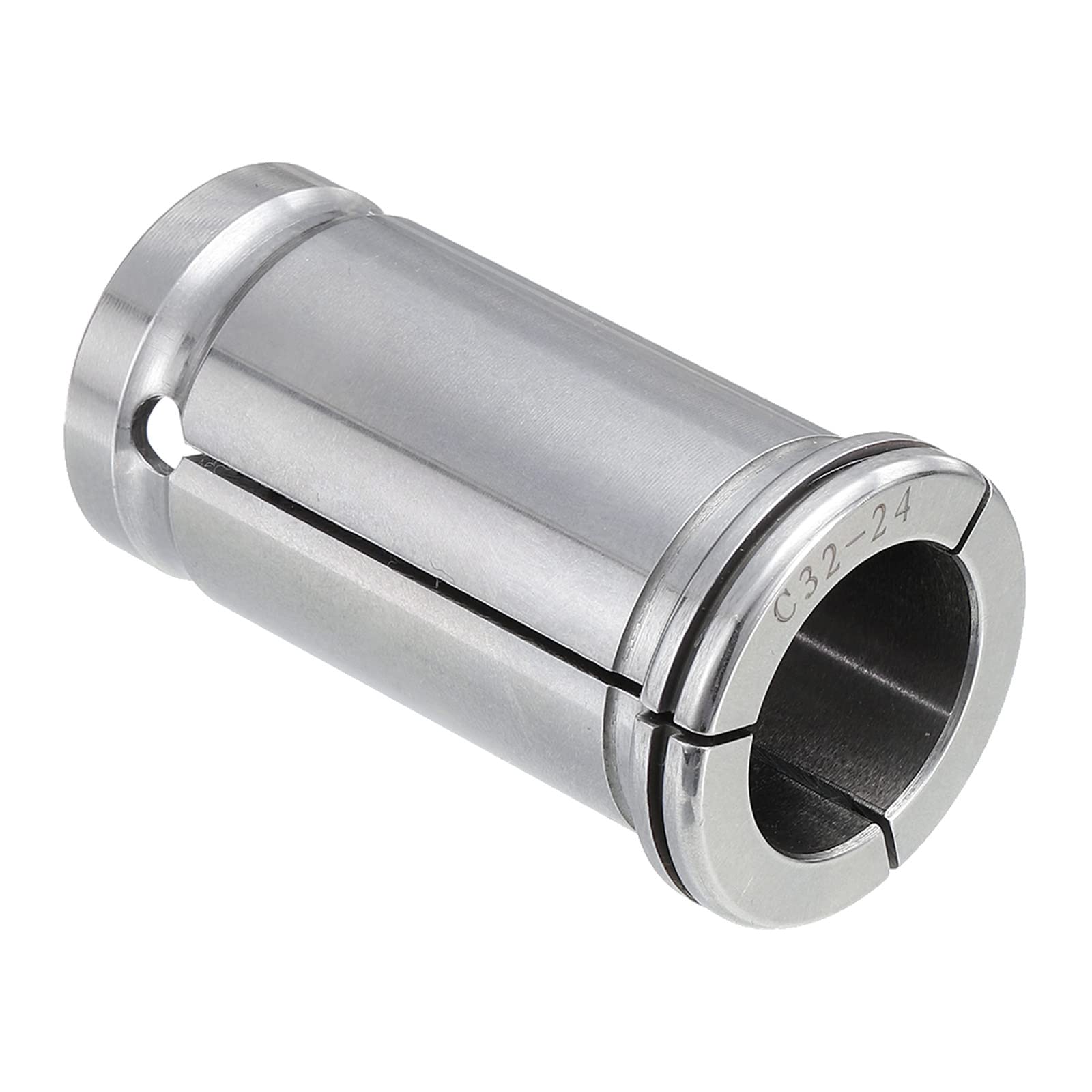 

uxcell Straight Shank Collet CNC Router Tool Adapter Carbon Steel for Lathe Milling Machine Drilling Machine Industrial Supplies C32-24