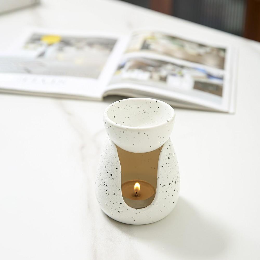 Ceramic Essential Oil Burners Waxes Melt Burners Warmer Tealight Candle Holders Ornament Home Tabletop Decoration Yoga Spa Gifts