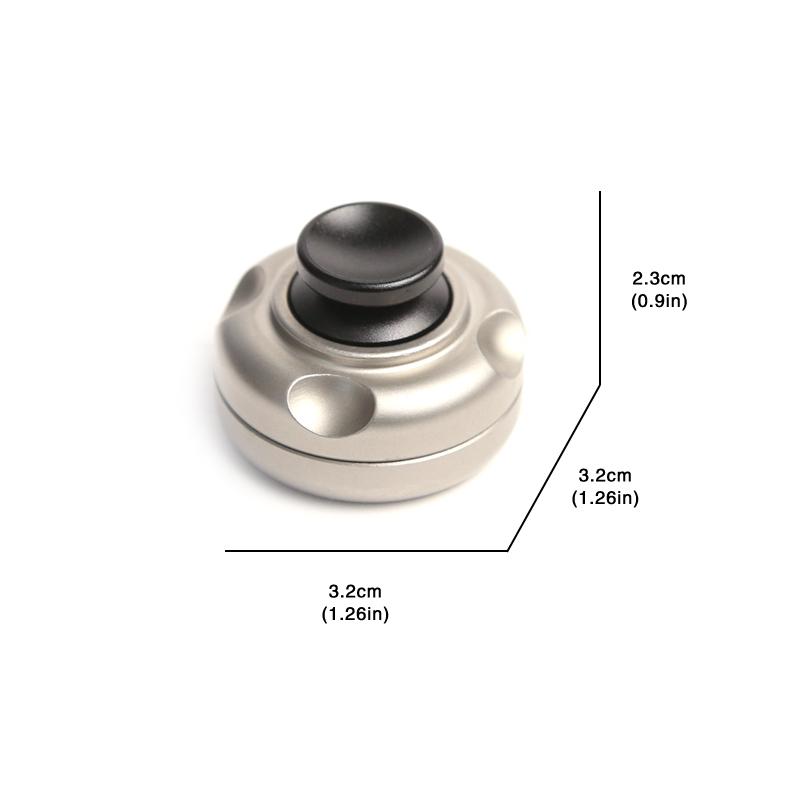 Dimension Scale Magnetic Levitation Fidget Spinner Adult EDC Metal Fidget Toys Hand Spinner Fidget Slider Stress Relief Toys