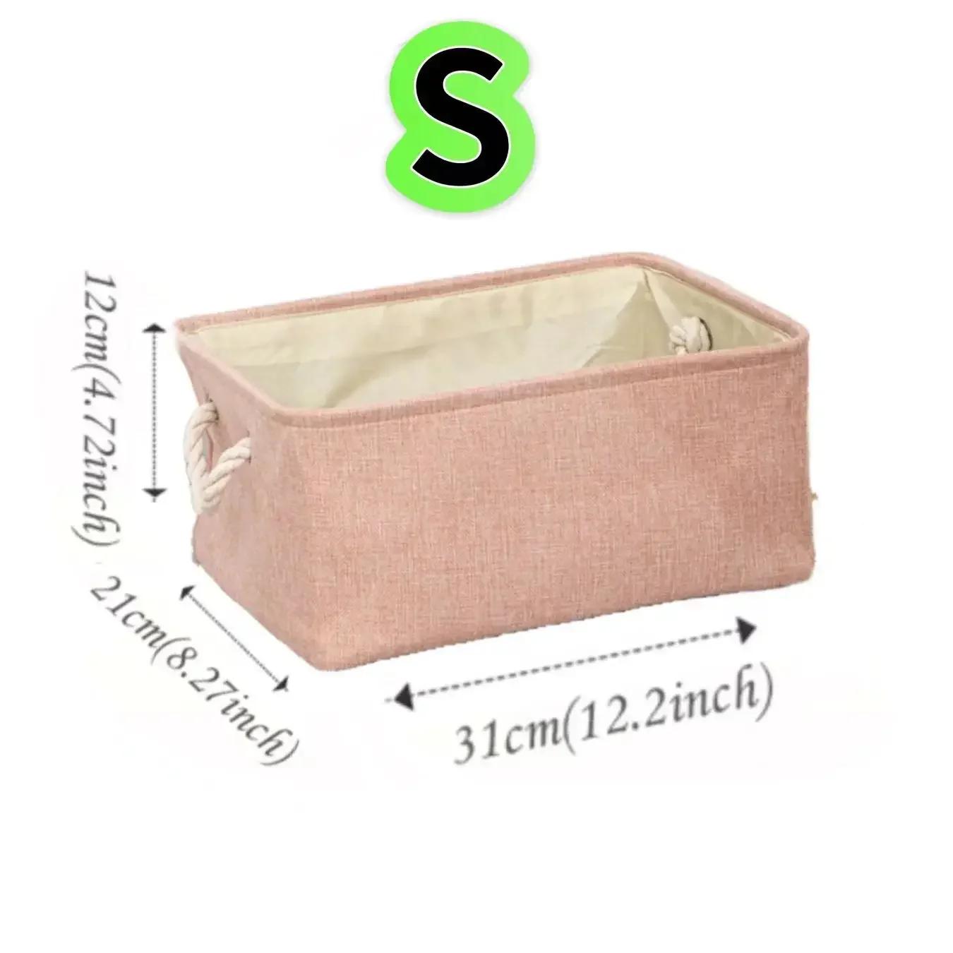

Multi-functional Sundries Sorting Basket Folding Storage Basket Linen Organizer Box Underwear Socks Baby Toys Storage Baskets