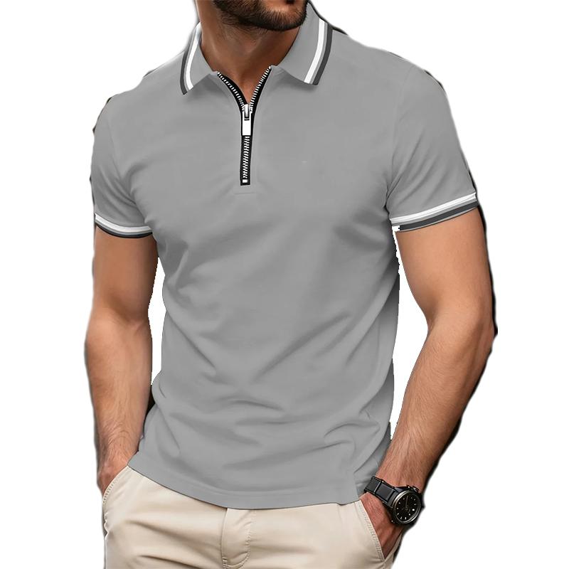 Das neue Herren-POLO-Shirt für den Sommer 2025 ist atmungsaktiv, leicht, lässig und modisch mit einem erfrischenden Buchstabenaufdruck