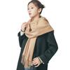 Cashmere Scarf Collection Premium Inner Mongolian Solid Fluffy Cashmere 24 Perfect for or Weddings [Toyuxe] Women's 100% [2024 Fall/Winter - Cashmere]