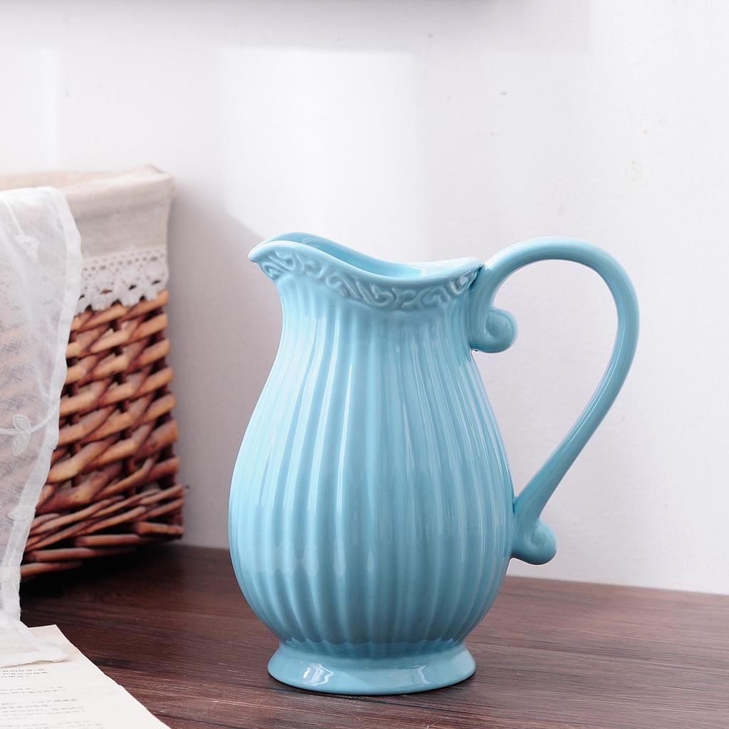 Vase Ceramic Vase European Classical Vase Home Hotel Flower Arrangement Fashion Ornament Vase