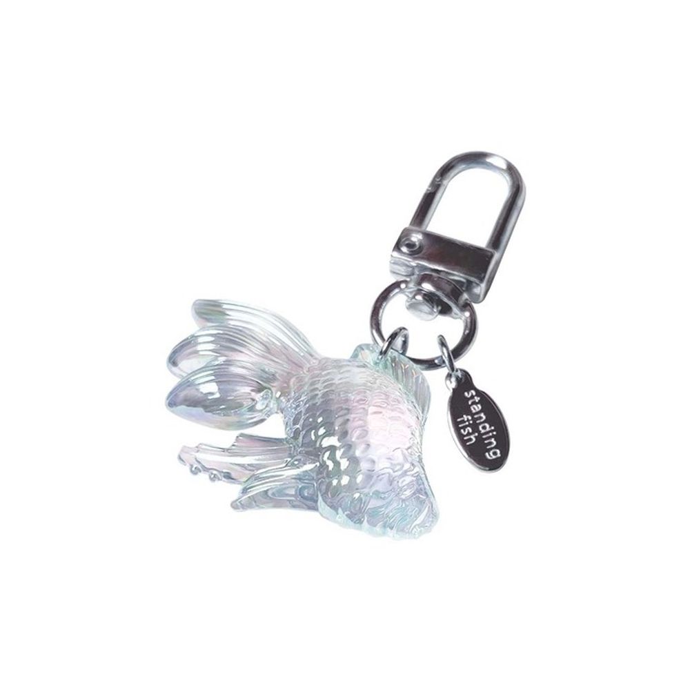 Standingfish I LOVE MY FISH! keyring_A02