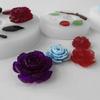Diy Handmade Products Rose Flower Ornament Silicone Mold Scented Gypsum Ornaments Drop Glue Resin Mold for Decoration