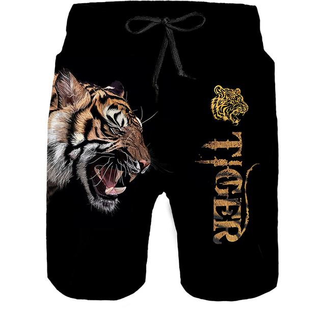 2022 sommer männer Casual Anzug Mode 2 Stück Set 3D Gedruckt Löwe Kurzarm T-Shirt Shorts Anzug Sportswear Casual shorts