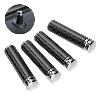 4 bucăți din fibră de carbon pentru șuruburi de blocare a ușii auto pentru Mercedes Benz ACE CLA GLA GLK ML GLC GLE GLS SLK Class W205 W204 W212 W211