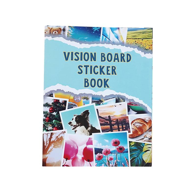 Vision Board Sticker Book - Vision Board Kit & Supplies, With Motivational Images & Quotes For Women, Scrapbook Supplies