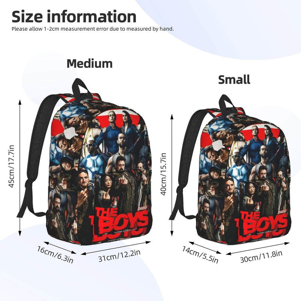 The B-Boys TV Series Backpack for Men Women Cool High School Business Daypack  College Canvas Bags Sports