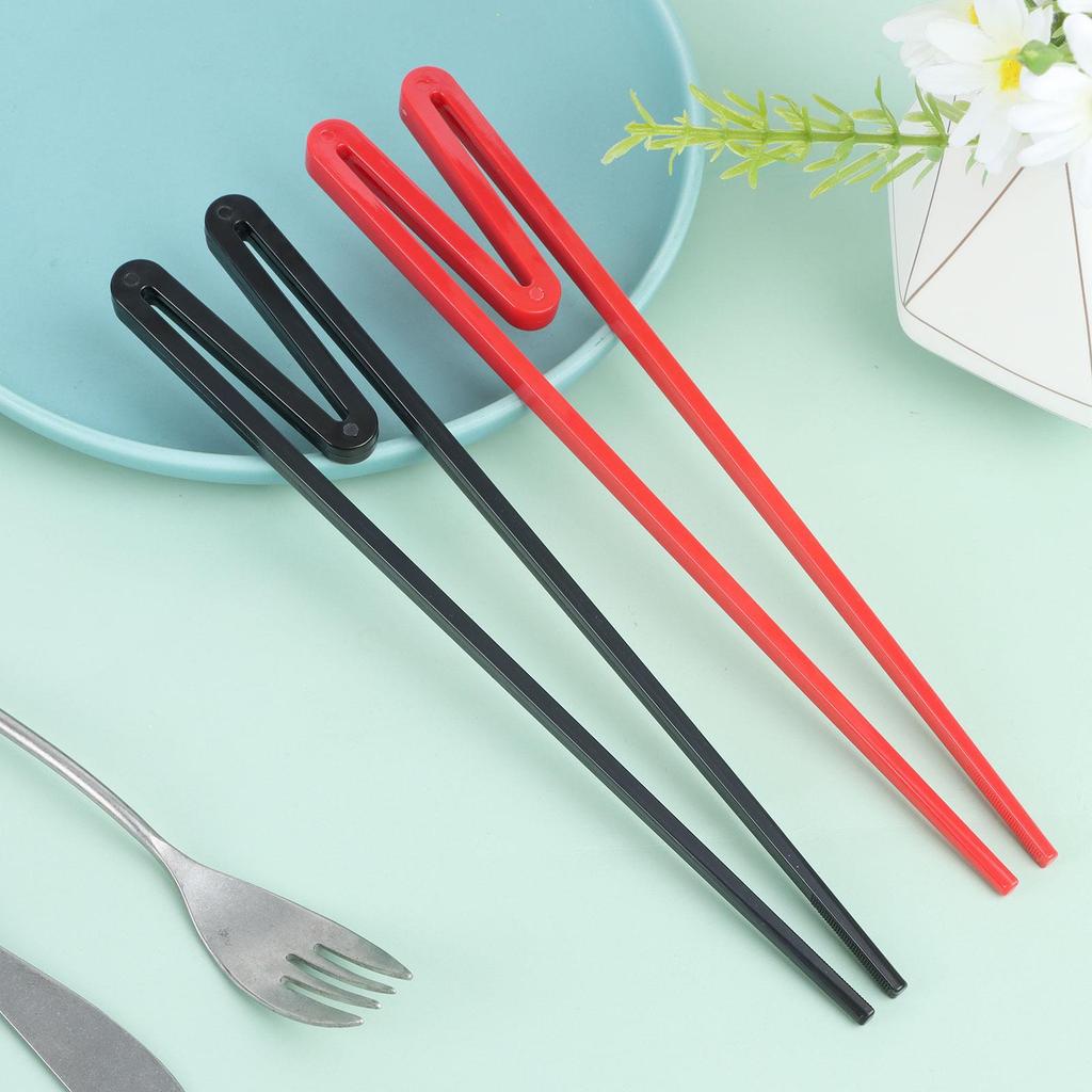 Plastic Children's Learning Chopsticks M-shaped Plastic Conjoined Chopsticks Children's Plastic Training Chopsticks Plastic Chopsticks