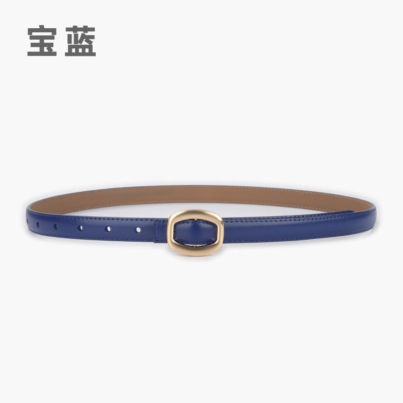 Women'S Leather Women'S Belt Simple Casual Pants Jeans Decoration Women'S Bf Style