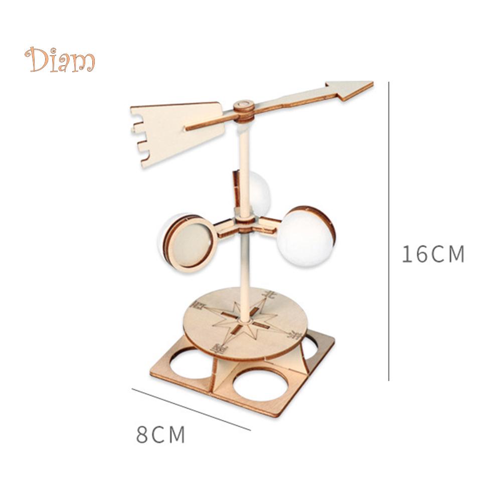 Baby Bear Kids DIY Wind Vane Model Kit Experiment științific de fizică Jucării educaționale