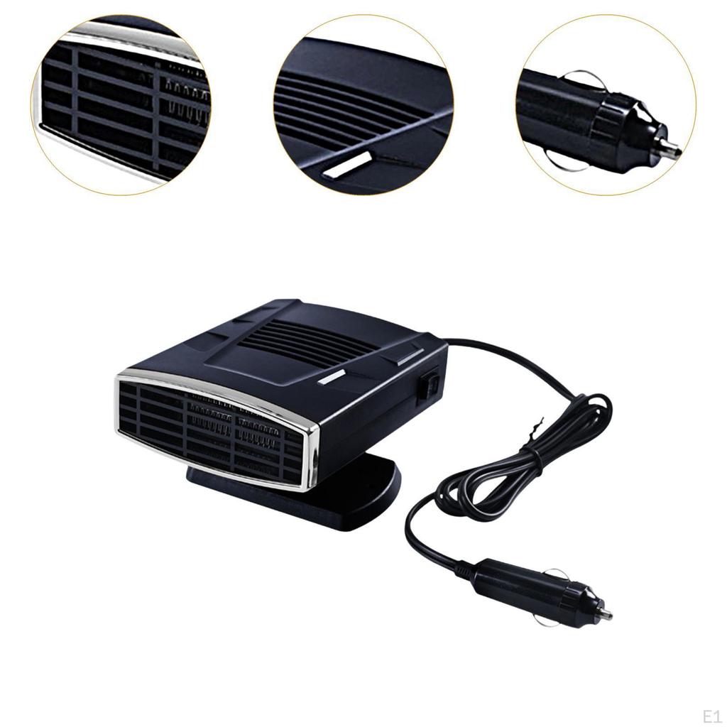 Car Heater Portable Automotive Defrosting Equipment Sturdy Defrost Defogger