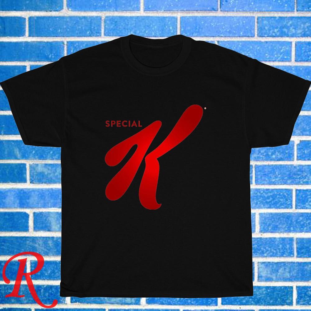 

Special K Breakfast Cereal Logo Black Grey Navy White Size S-5XL Unisex T-Shirt 3XL