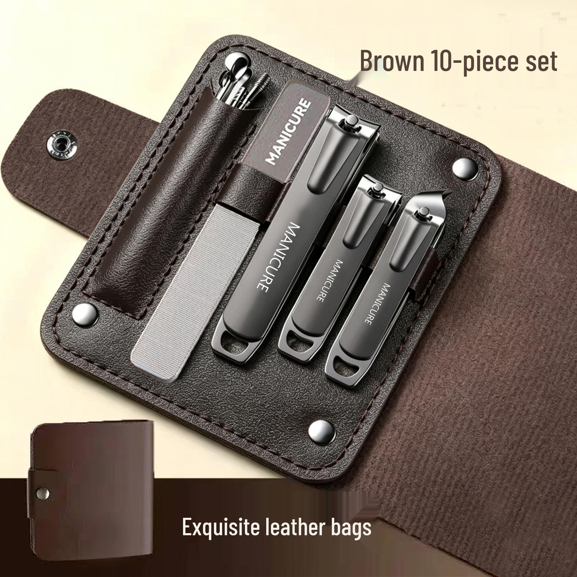 Stainless Steel Nail and Ear Care Set with Customizable Logo