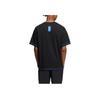 Adidas Originals Trefoil 50th Anniversary T-Shirt with Small Logo and Stripe Detail Unisex Tops Black HY4685