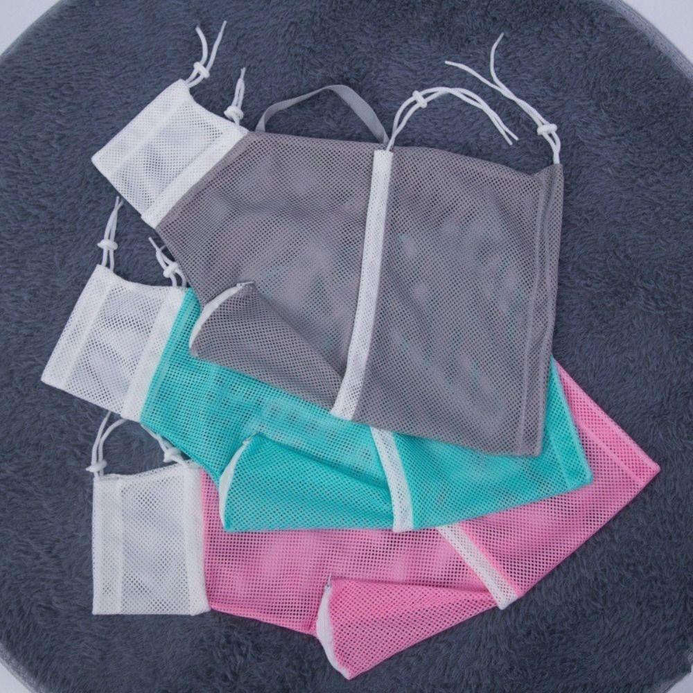 Professional Breathable Mesh Cat Bathing Bag Anti Scratch Multi-purpose Cat Grooming Bag Adjustable Washing Pouch Pet Care
