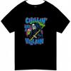 The Grim Reaper "Chillin Like A Villain" Men's T-Shirt Size M DOM Black
