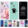 For Redmi 10A Case Back Cover For Xiaomi Redmi 10A Phone Case Redmi10A Bag Tpu Soft Silicon Protective Bumper Etui Funda Coque