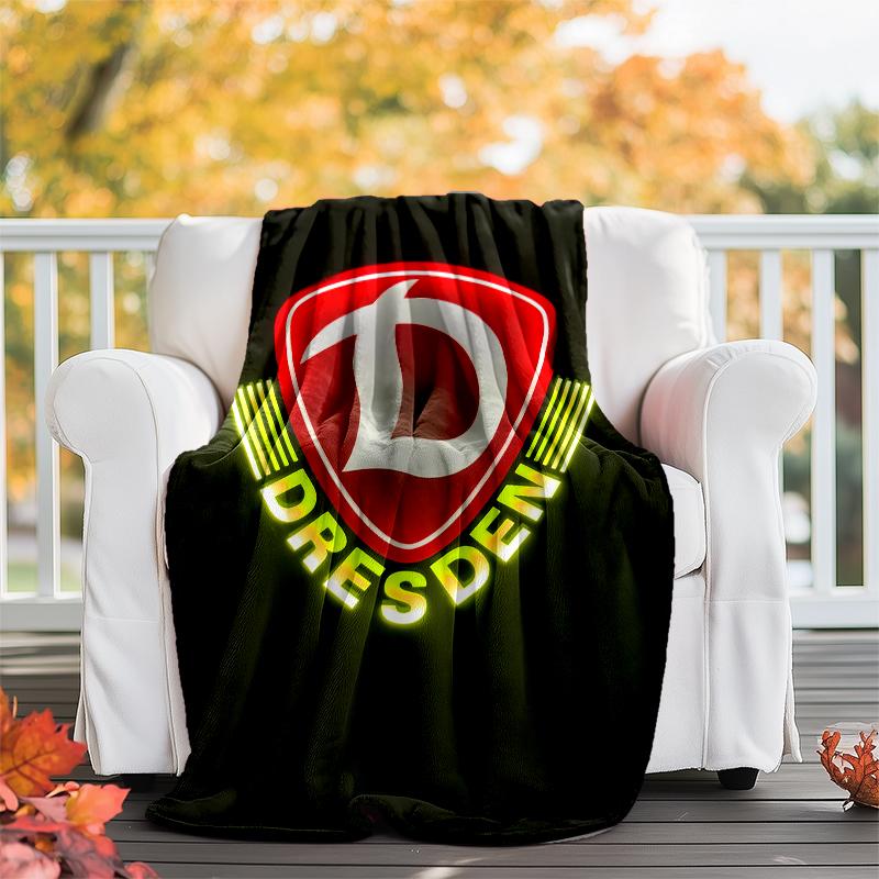 Dresden City Emblem Printed Blanket—lightweight,soft,warm;versatile Blanket All Seasons—perfect As &air-conditioning Throw,nap Blanket