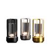 Modern Rechargeable LED Table Lamp Portable Dimmable Touch Control for Bedroom Living Room Night Light Battery Operated Table