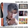 400/900pcs Love and Deep Space Card Album Book Folder 4/9 Card Slots Collections Zipper Double Pocket Card Binder Holder
