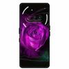 For Nothing Phone (3a) Case 3D Relief Flower Emboss Black Silicone Funda For Nothing Phone 3A  A059 3D Back Cover Cartoon Bumper