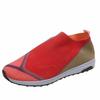 Fashion Autumn New Women's Mesh Sneakers Color Block Casual Breathable Lightweight Flats Soft Sole Elastic Slip On Vulcanize Shoes