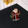 New Holiday Brooch Series: Santa Claus & Christmas Tree Festive Pins