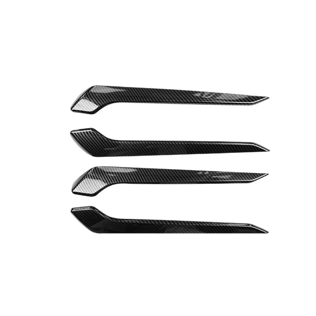 Für Toyota RAV 4 RAV4 2022 2023 Auto Innen Tür Panel Armlehne Abdeckung Trim Dekoration Carbon faser 4 Teile/satz