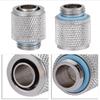 PC Water Cooling Two touch Fitting G14 Thread Barb Connector for Tube 9.5*12.7MM Flat Head