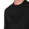 Emporio Armani Solid Color Pullover Long Sleeve T-Shirt Men tops Black 8N1TD7-1JGYZ-0022