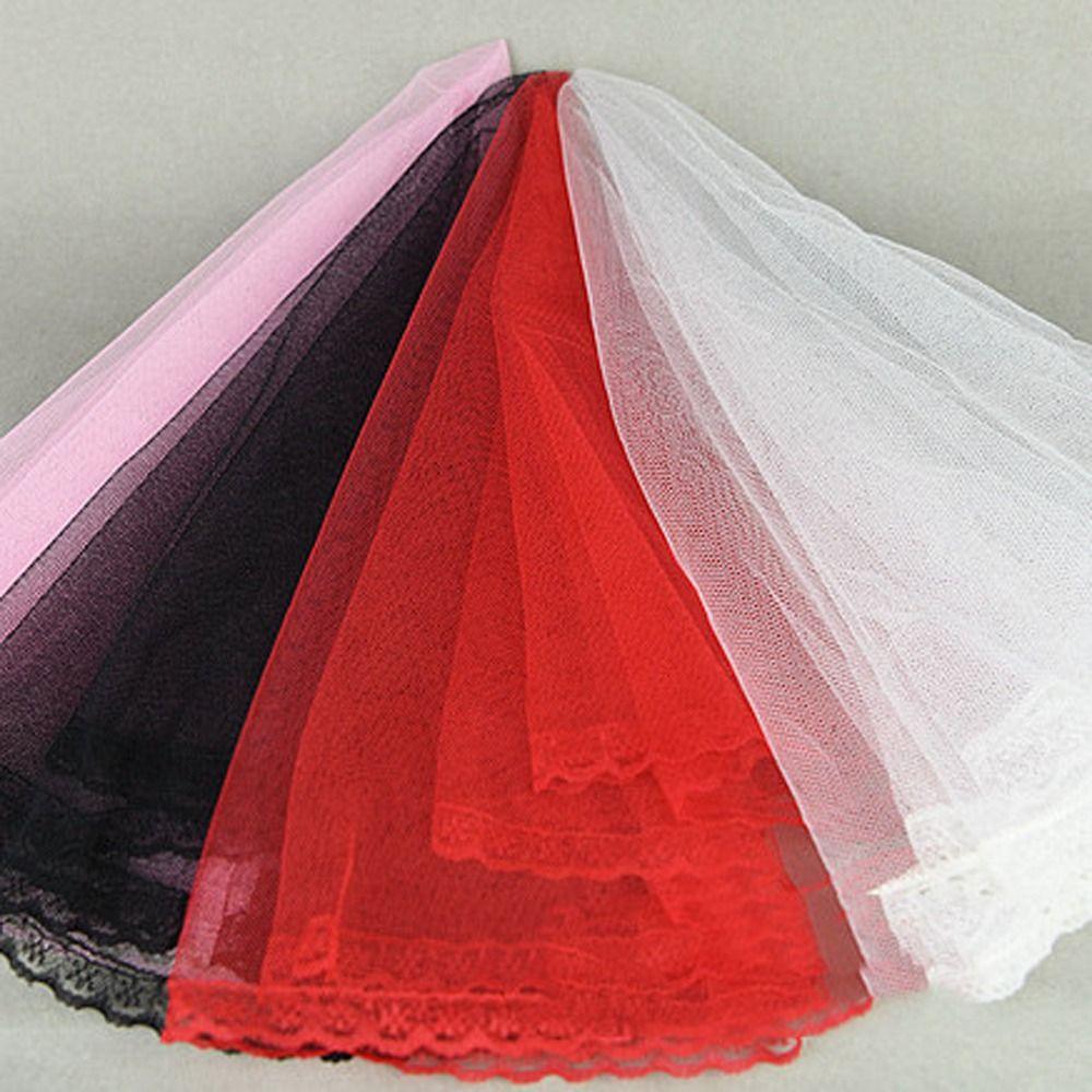 Headdress Doll Lace Veil Bridal Doll Wedding Veil Fashion Doll Veil For Girl