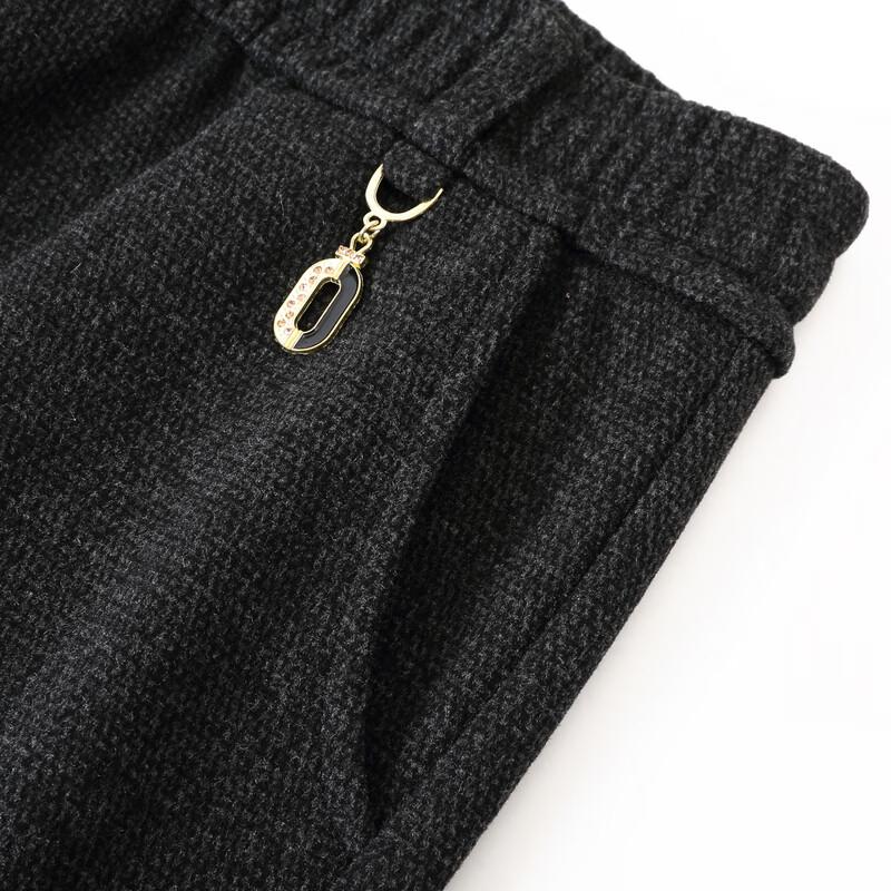 Women's Plus Size High-Waist Straight-Leg Casual Pants