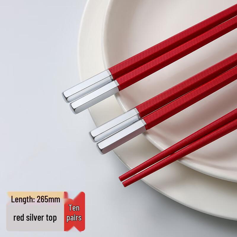 

Tian Yajing Hexagonal Alloy Chopsticks