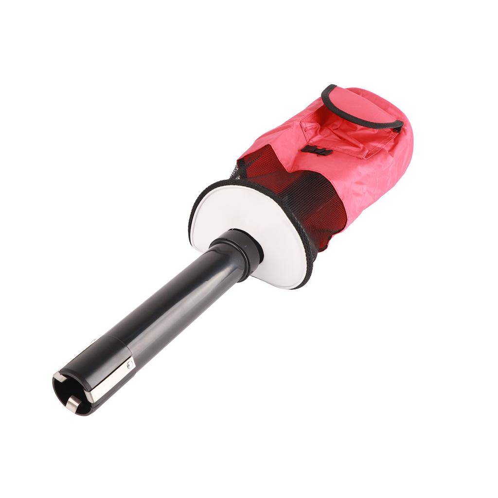 Portable Ball Retriever Shag Bag Ball Pick Up with Removable Tube Practice Collector