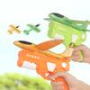 Avião de Espuma para Crianças Lançador de 10M Catapulta Planador Arma de Avião Brinquedo Jogo ao Ar Livre Infantil Pistola de Bala Macia
