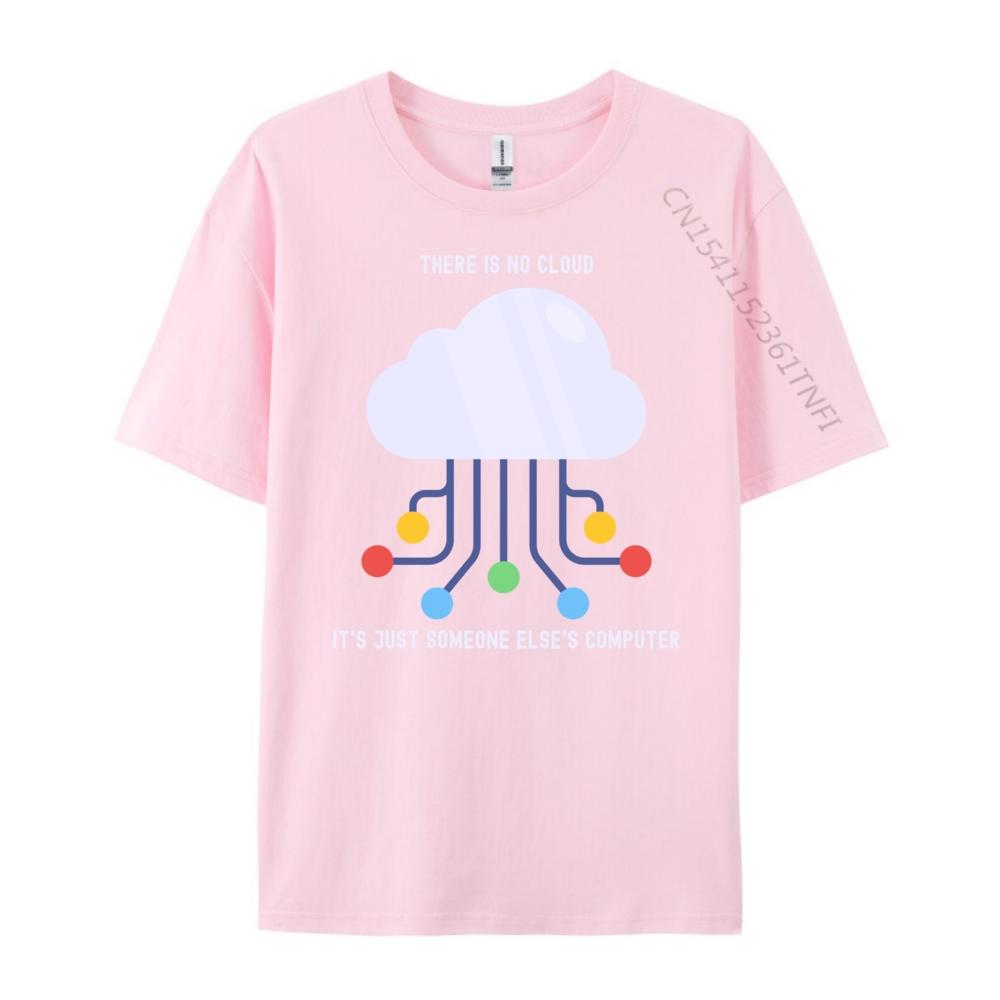 Funny There Is No Cloud Just Someone Else Computer Black T Shirt TShirt Letter