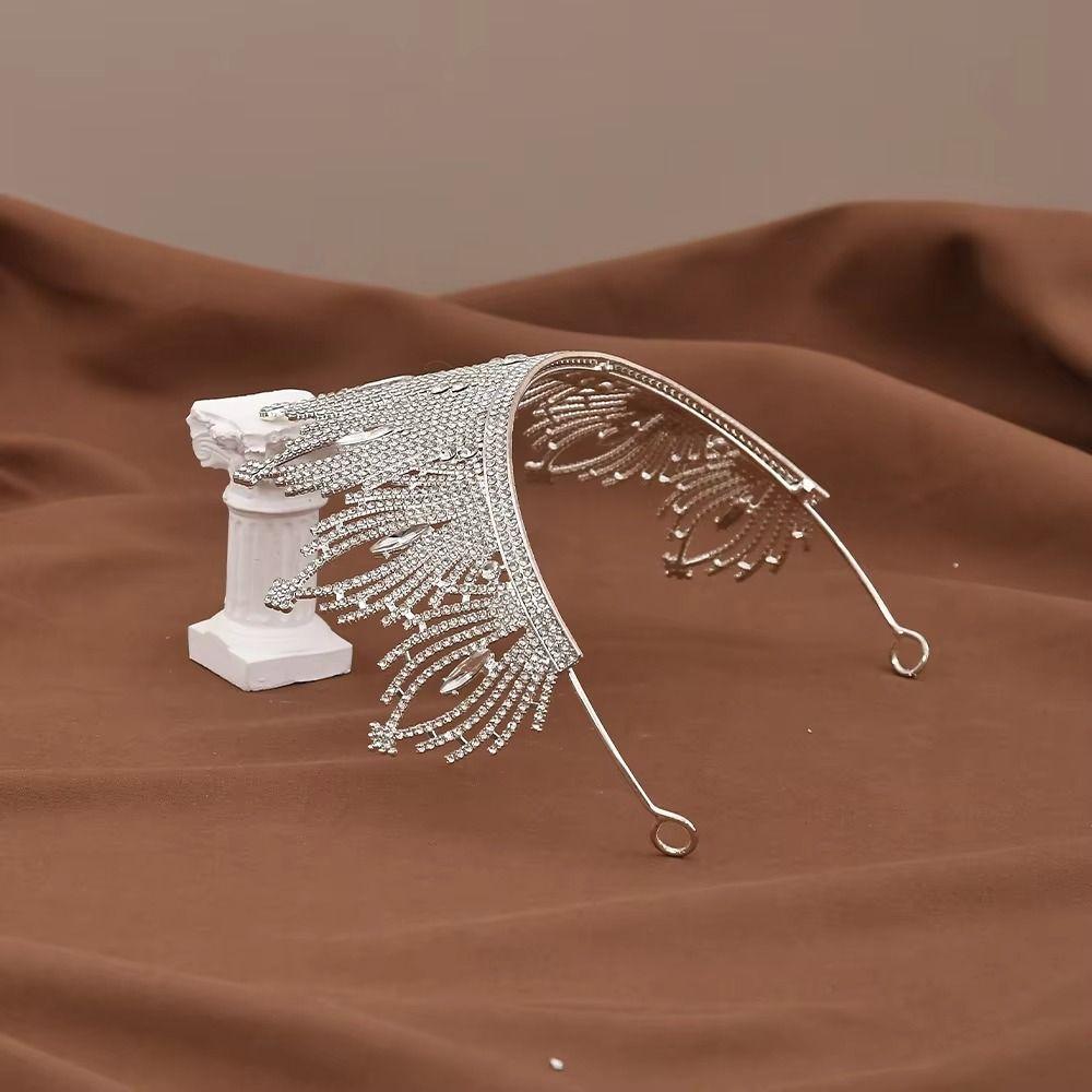 Headdress Romantic Headband Headwear Bride Tiara Hair Accessories Wedding Crown  Pendant